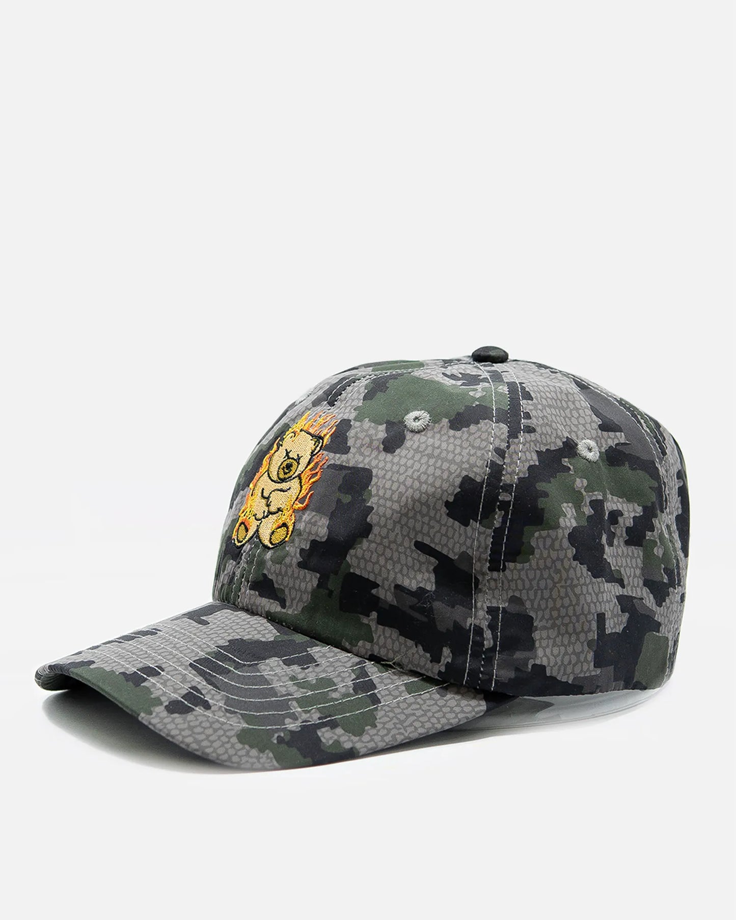Fire Bear Dad Hat