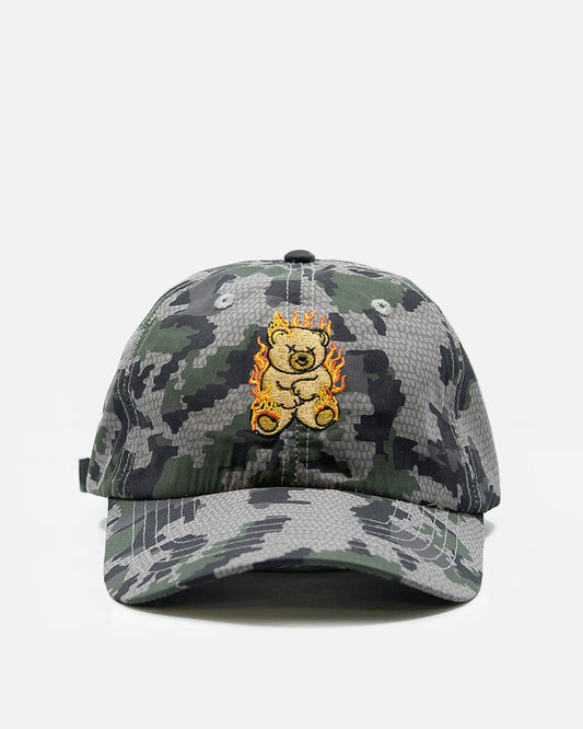 Fire Bear Dad Hat