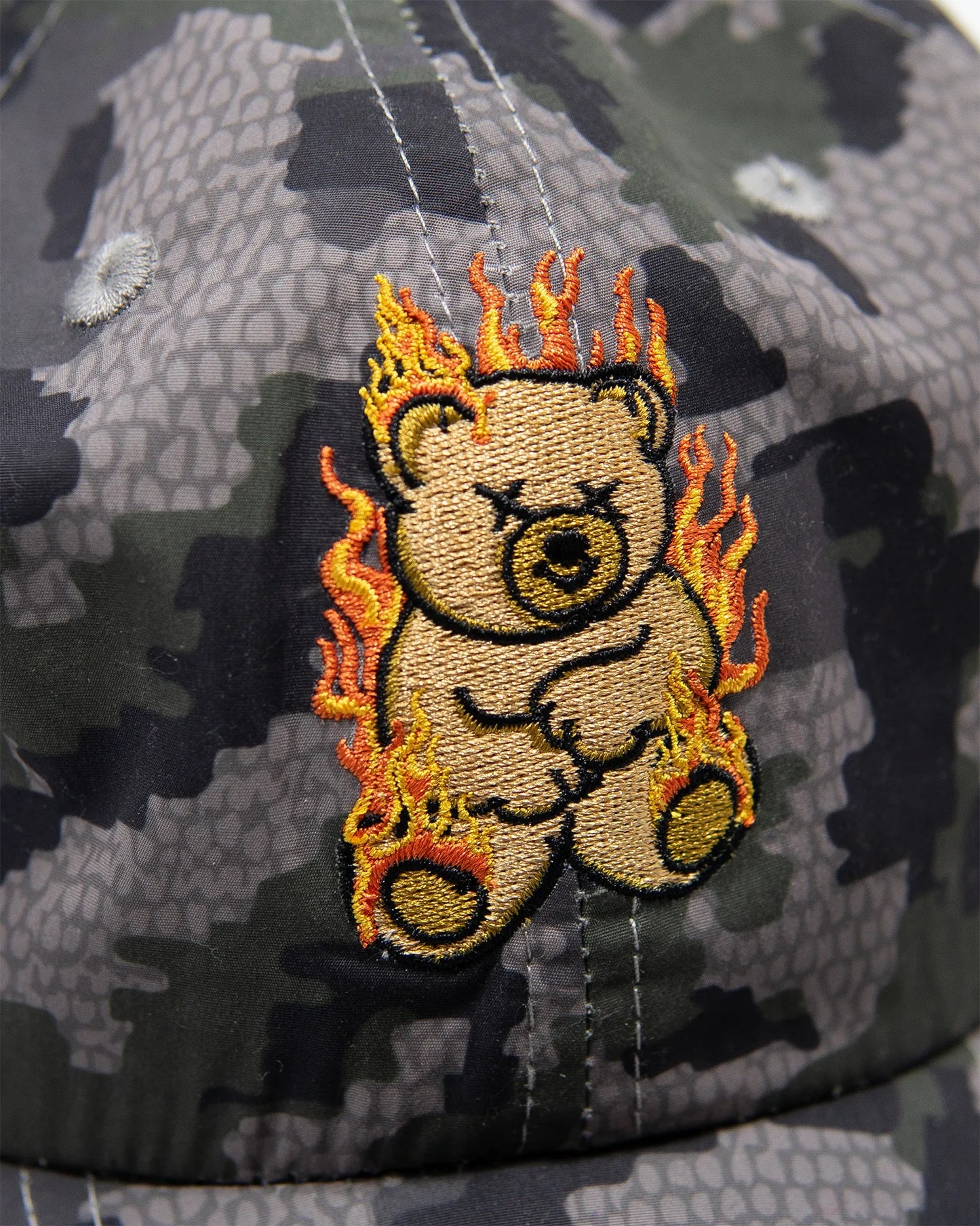 Fire Bear Dad Hat
