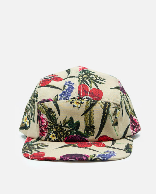 Floral 5 Panel Hat