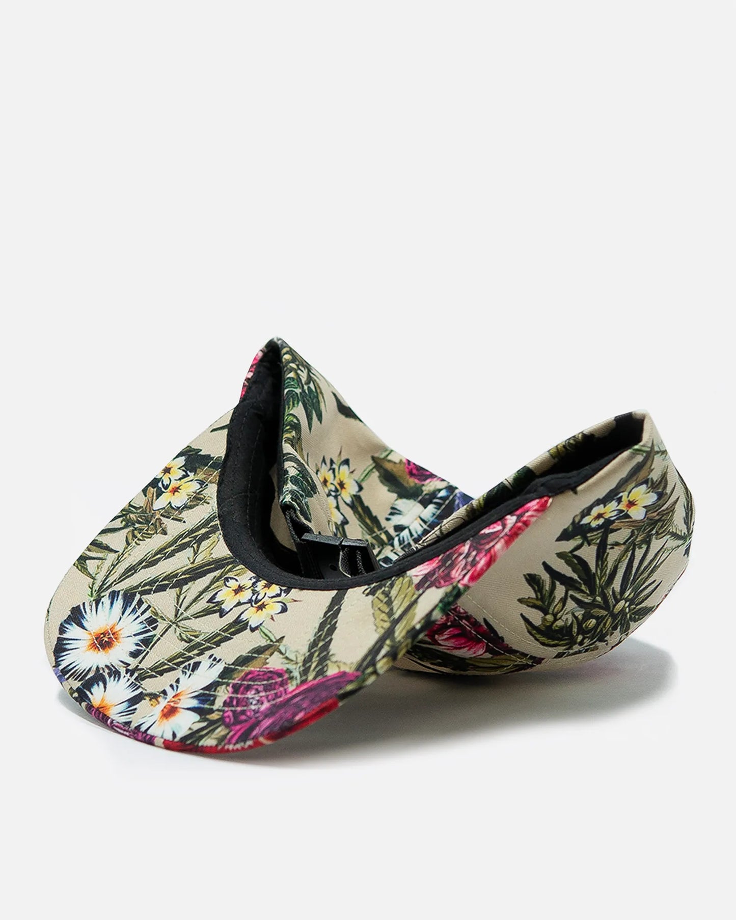 Floral 5 Panel Hat