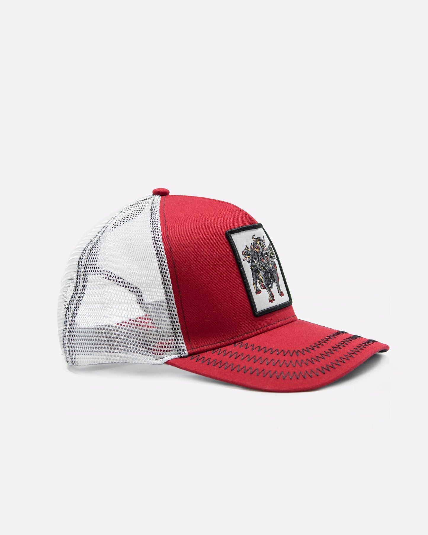 Cerberus Patch Trucker