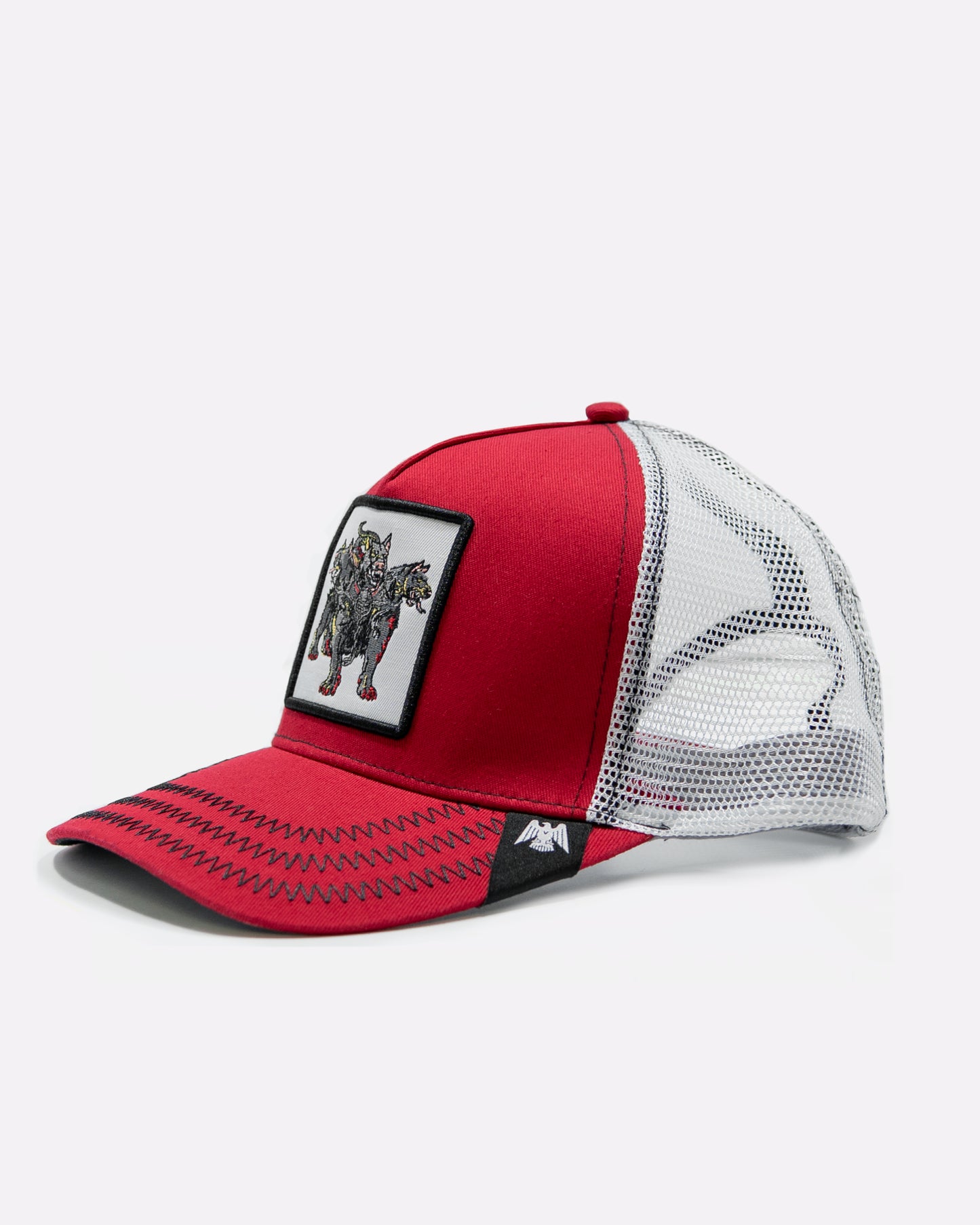 Cerberus Patch Trucker