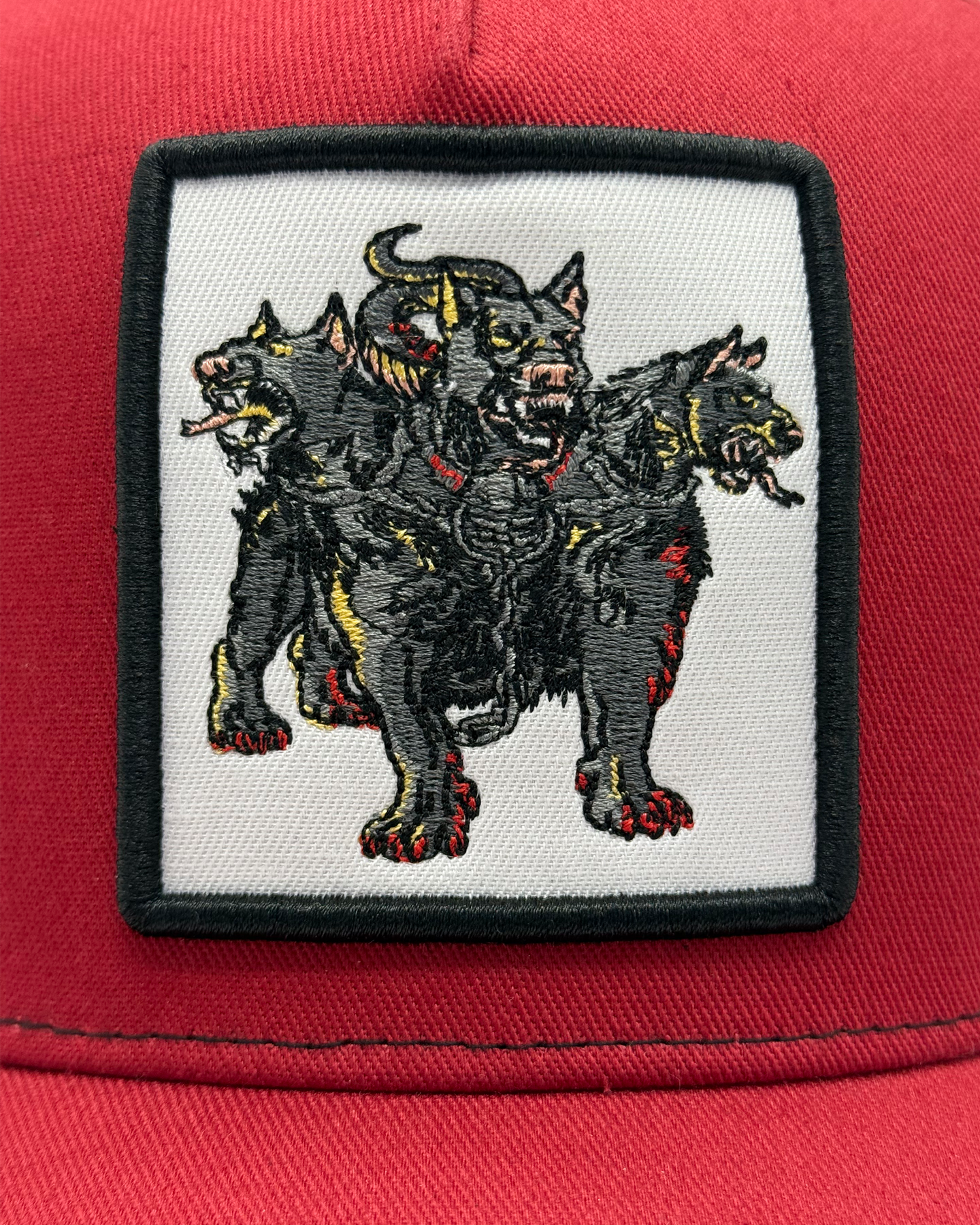 Cerberus Patch Trucker